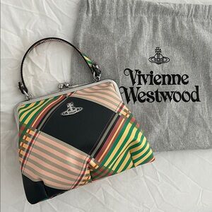 Vivienne Westwood Granny Frame Purse Tartan NEW